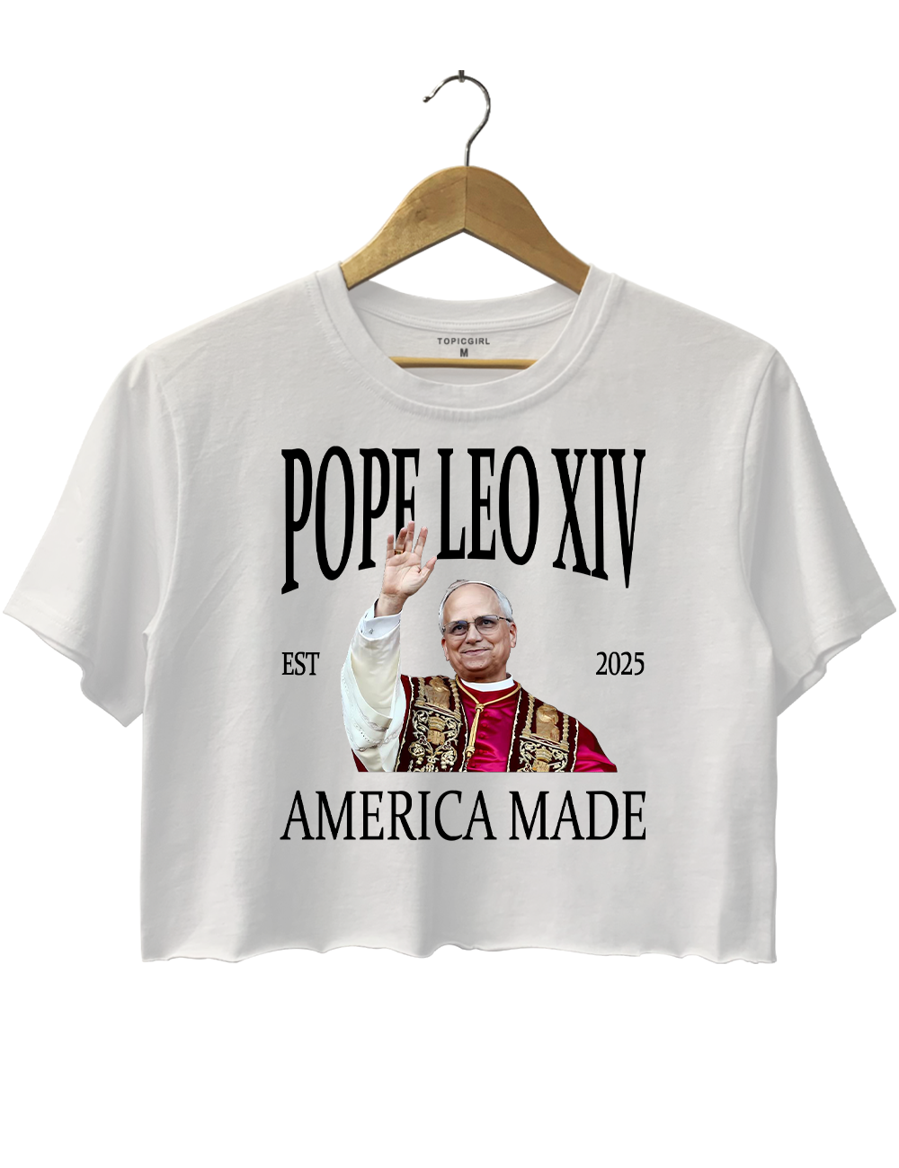 Pope Leo X|V Prayer & Social Club Crop Top