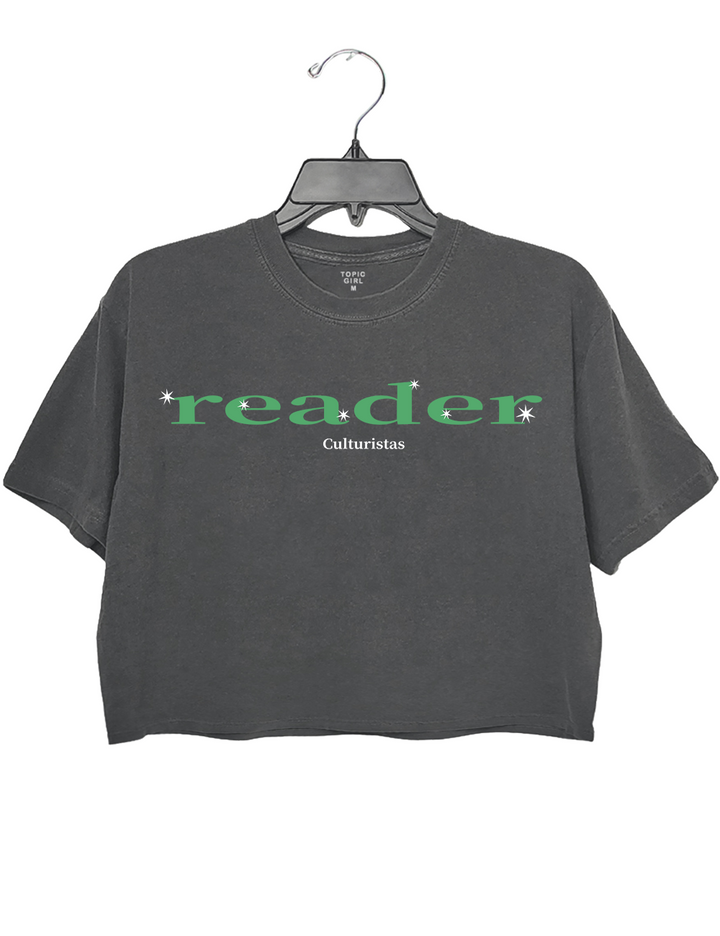 Las Culturistas Reader Crop Top