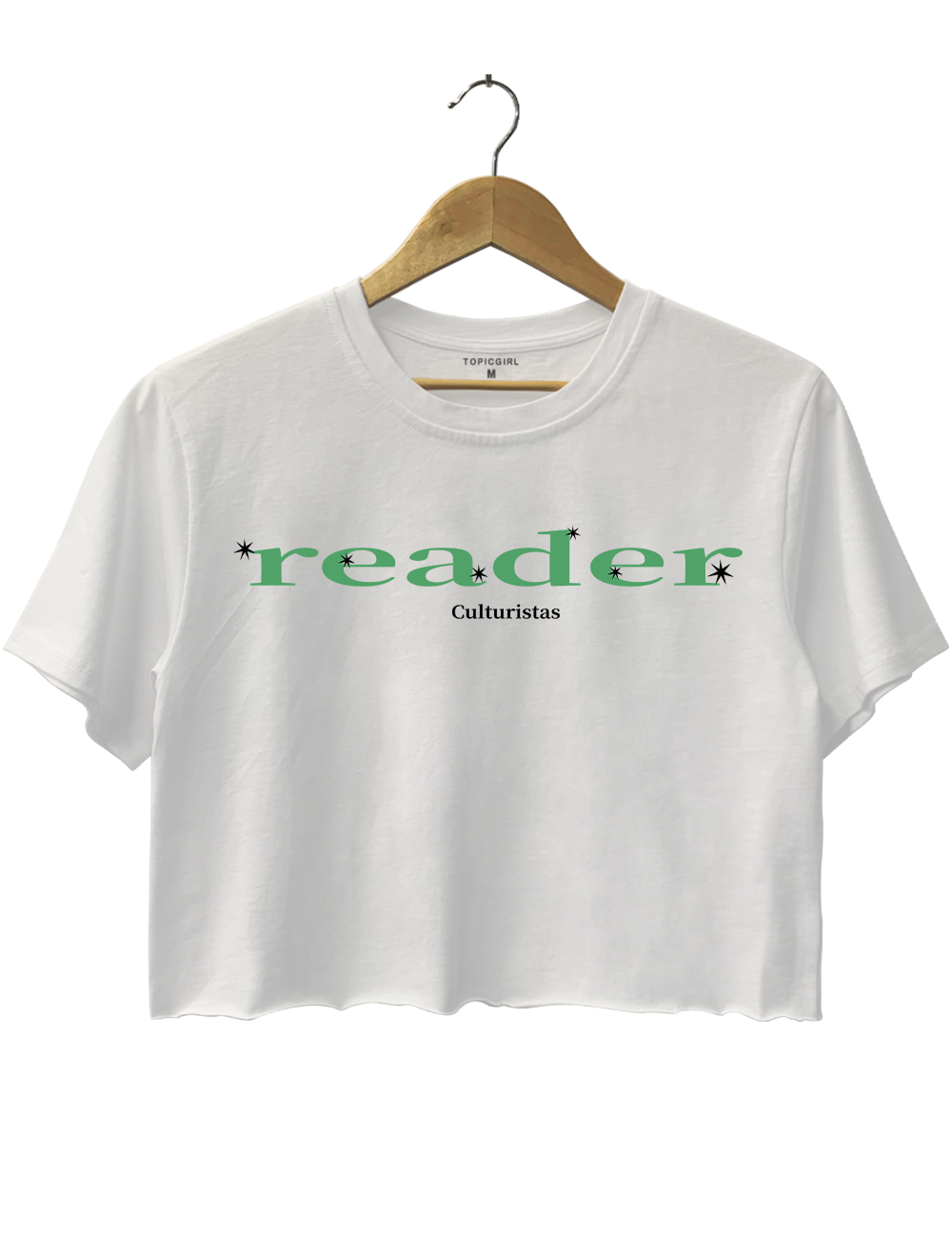 Las Culturistas Reader Crop Top