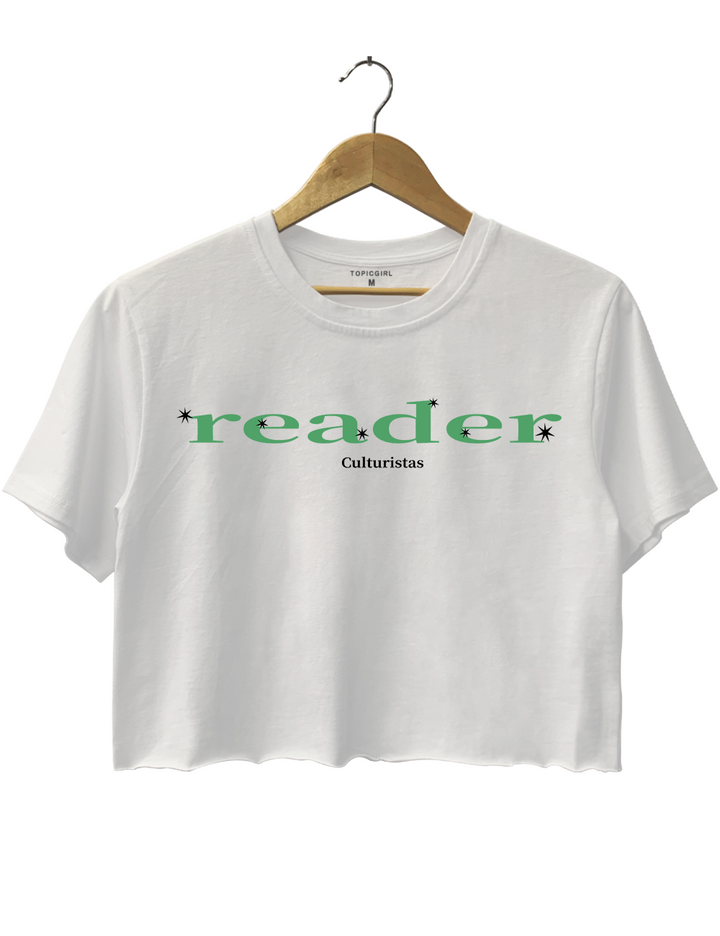 Las Culturistas Reader Crop Top