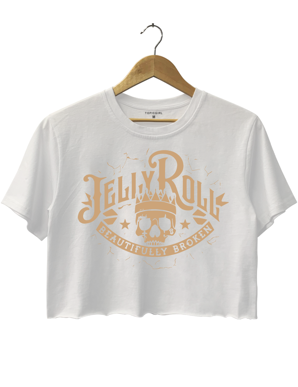 Jelly Rol Beautifully Broken Crop Top