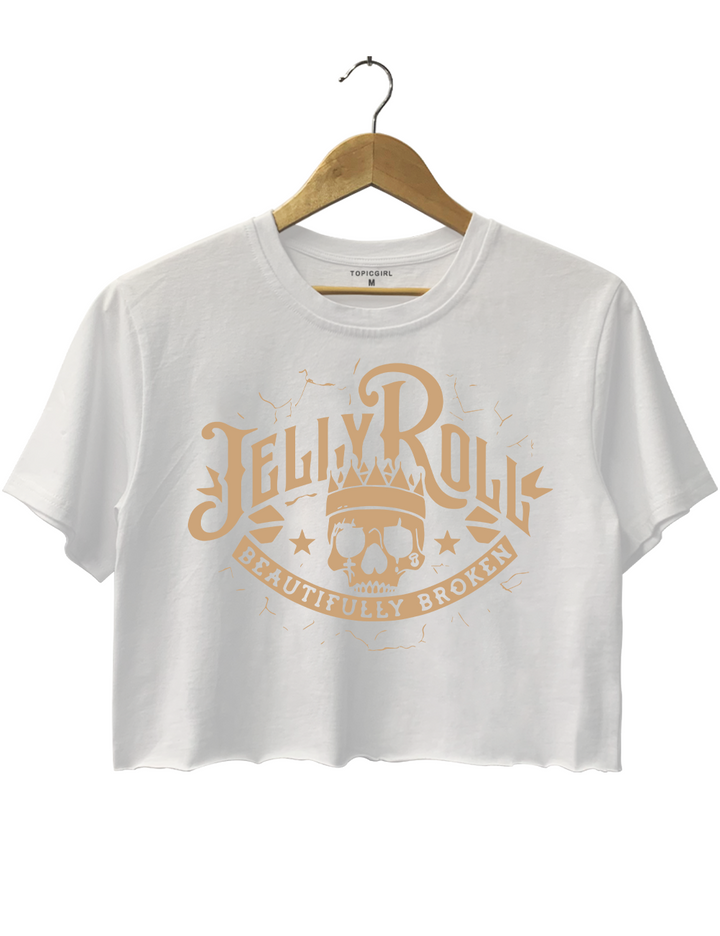 Jelly Rol Beautifully Broken Crop Top