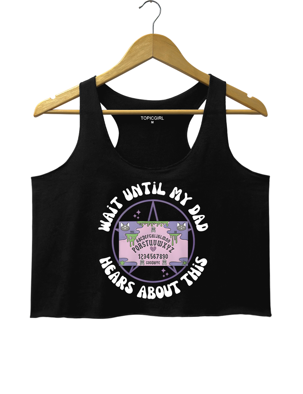 Wait Until My Dad Hears About This Crop Tank Top
