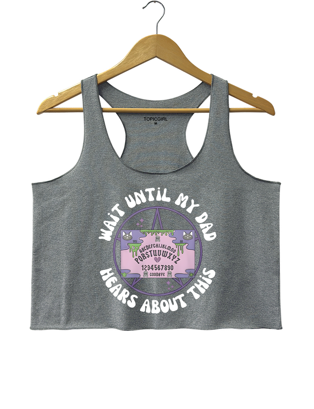 Wait Until My Dad Hears About This Crop Tank Top