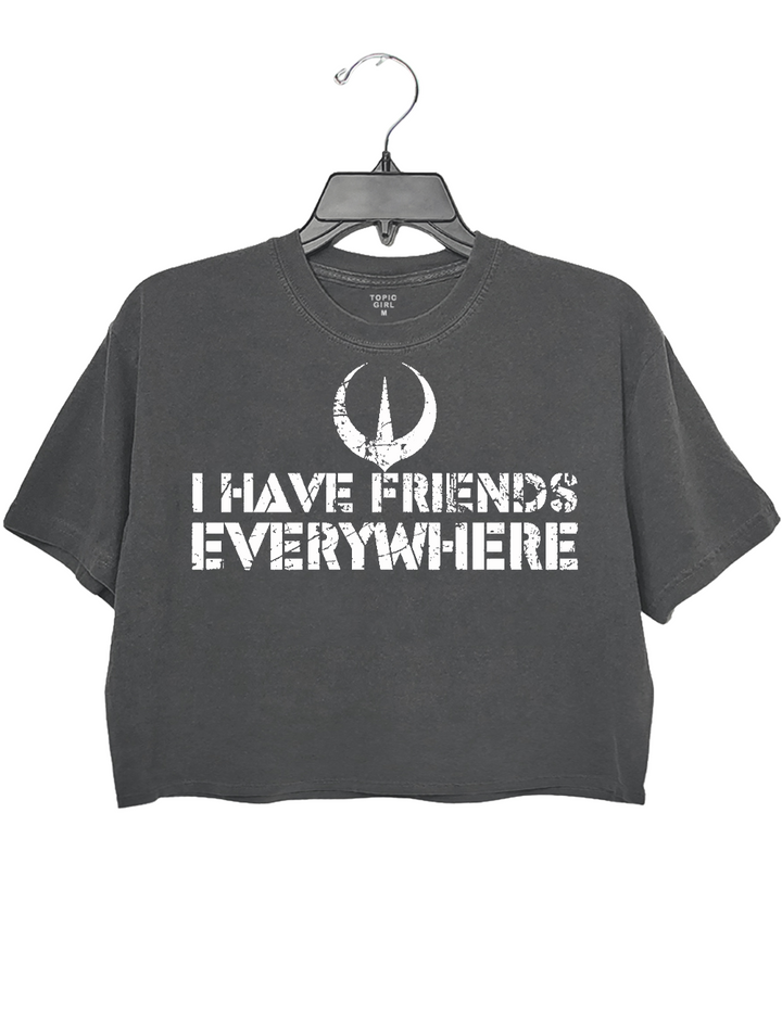 I Have Friends Everywhere Crop Top