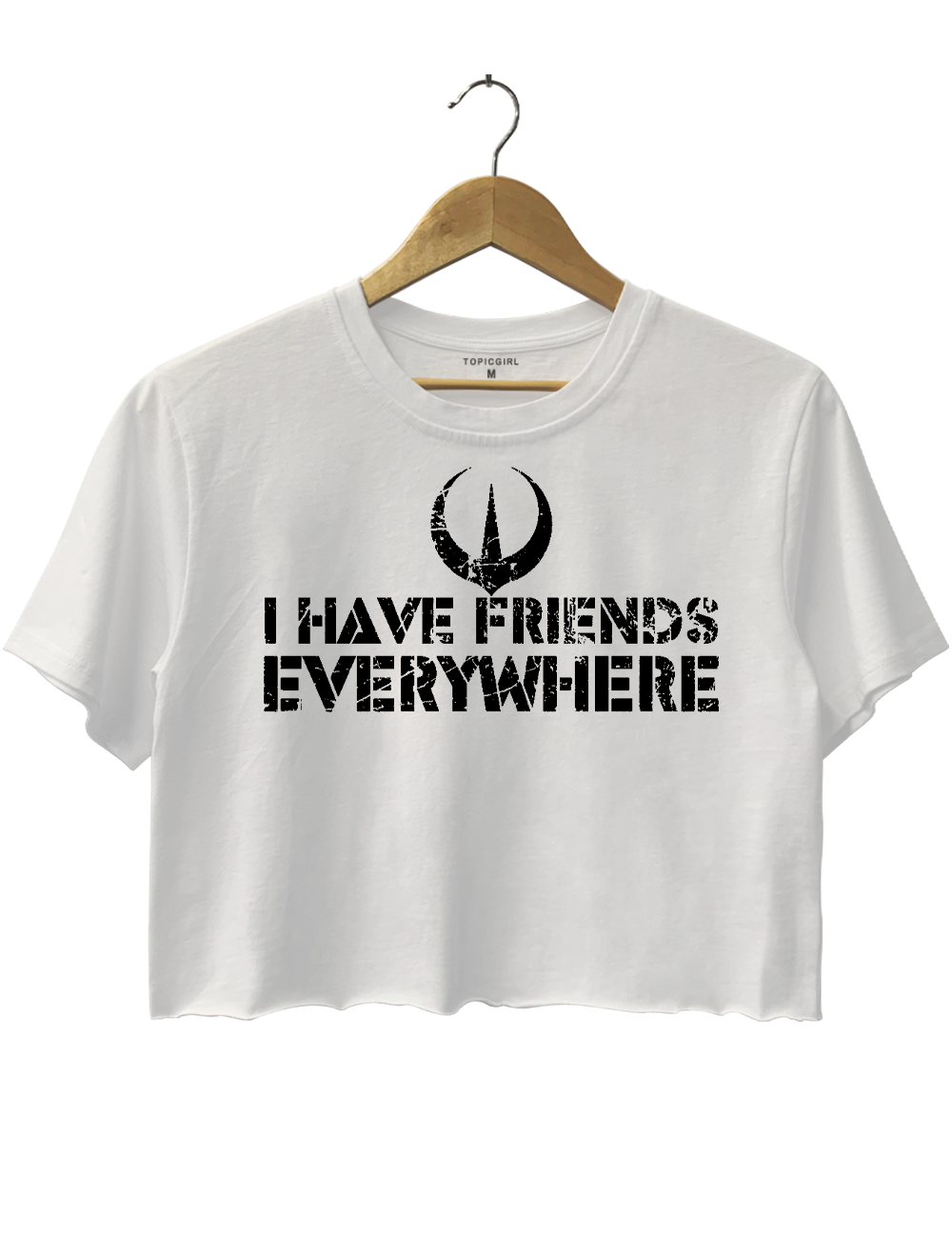 I Have Friends Everywhere Crop Top