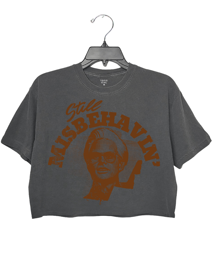 Vintage Misbehavin Baby Bily Crop Top