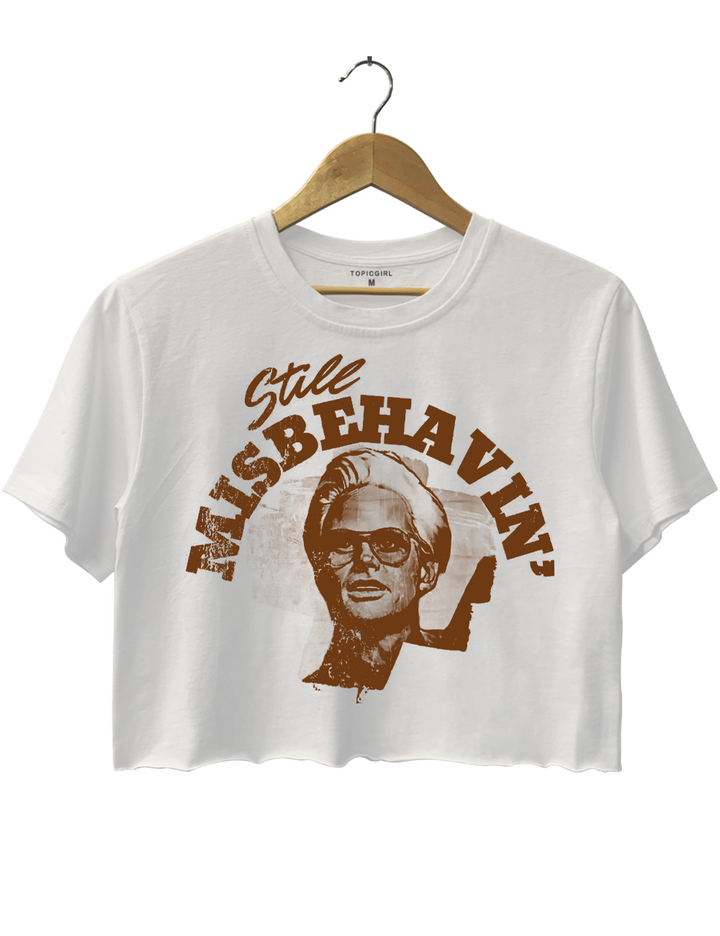 Vintage Misbehavin Baby Bily Crop Top