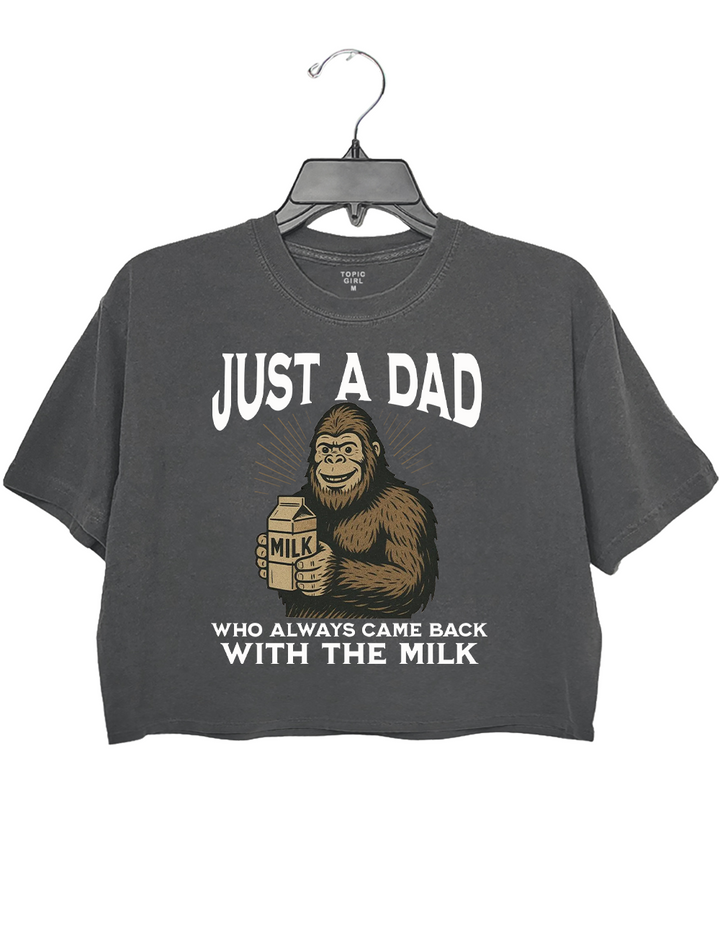 Funny Dad Crop Top