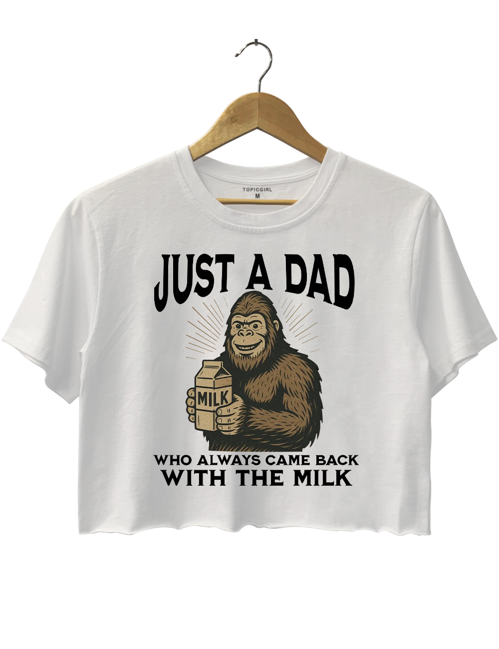 Funny Dad Crop Top