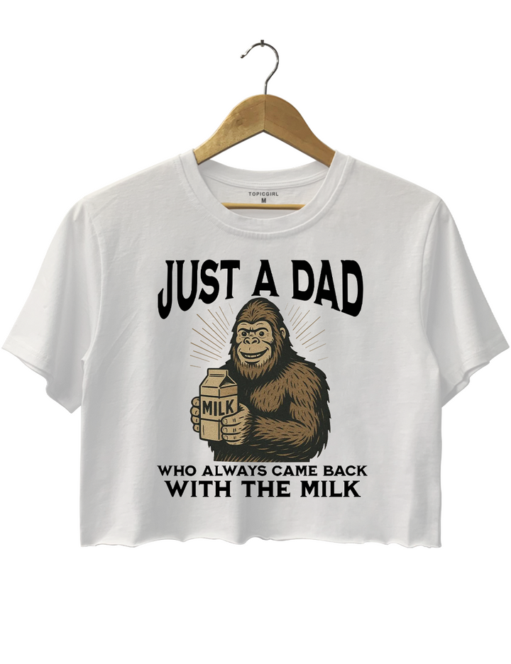 Funny Dad Crop Top