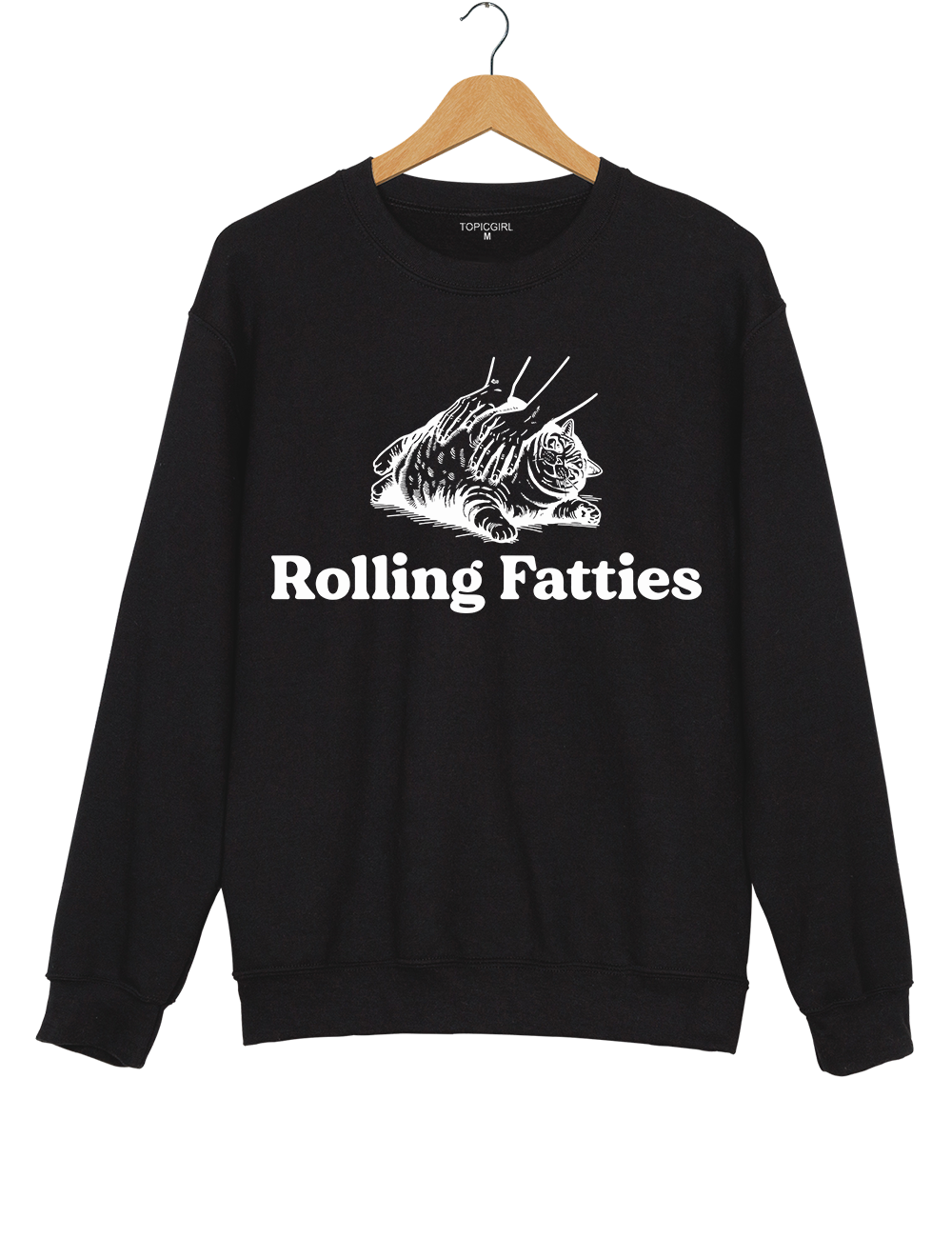 Cat Rolling Fatties Sweatshirt