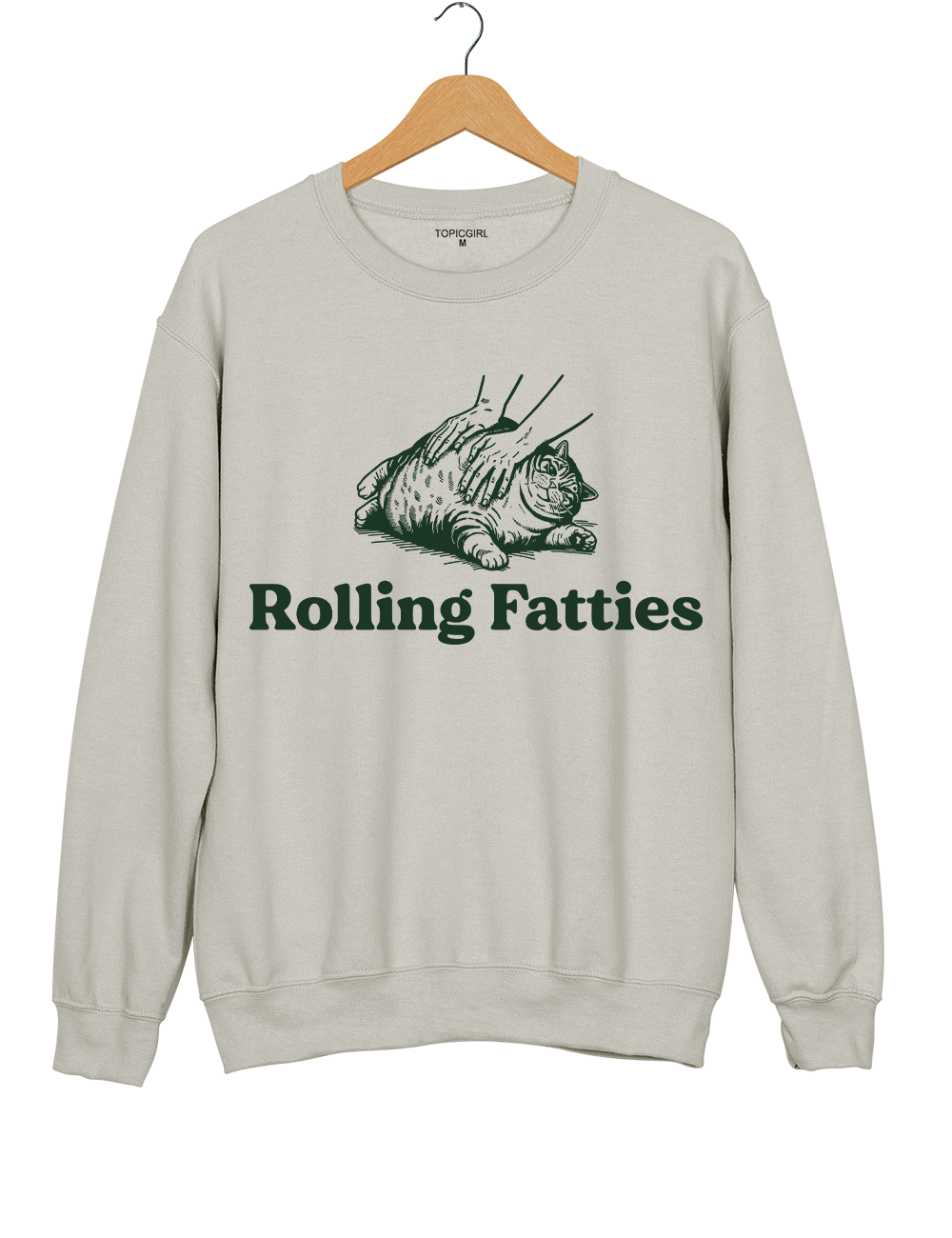 Cat Rolling Fatties Sweatshirt