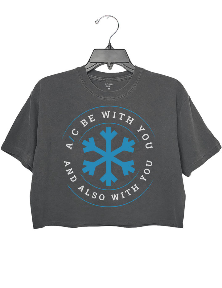 AC Be With You And Also With You Crop Top