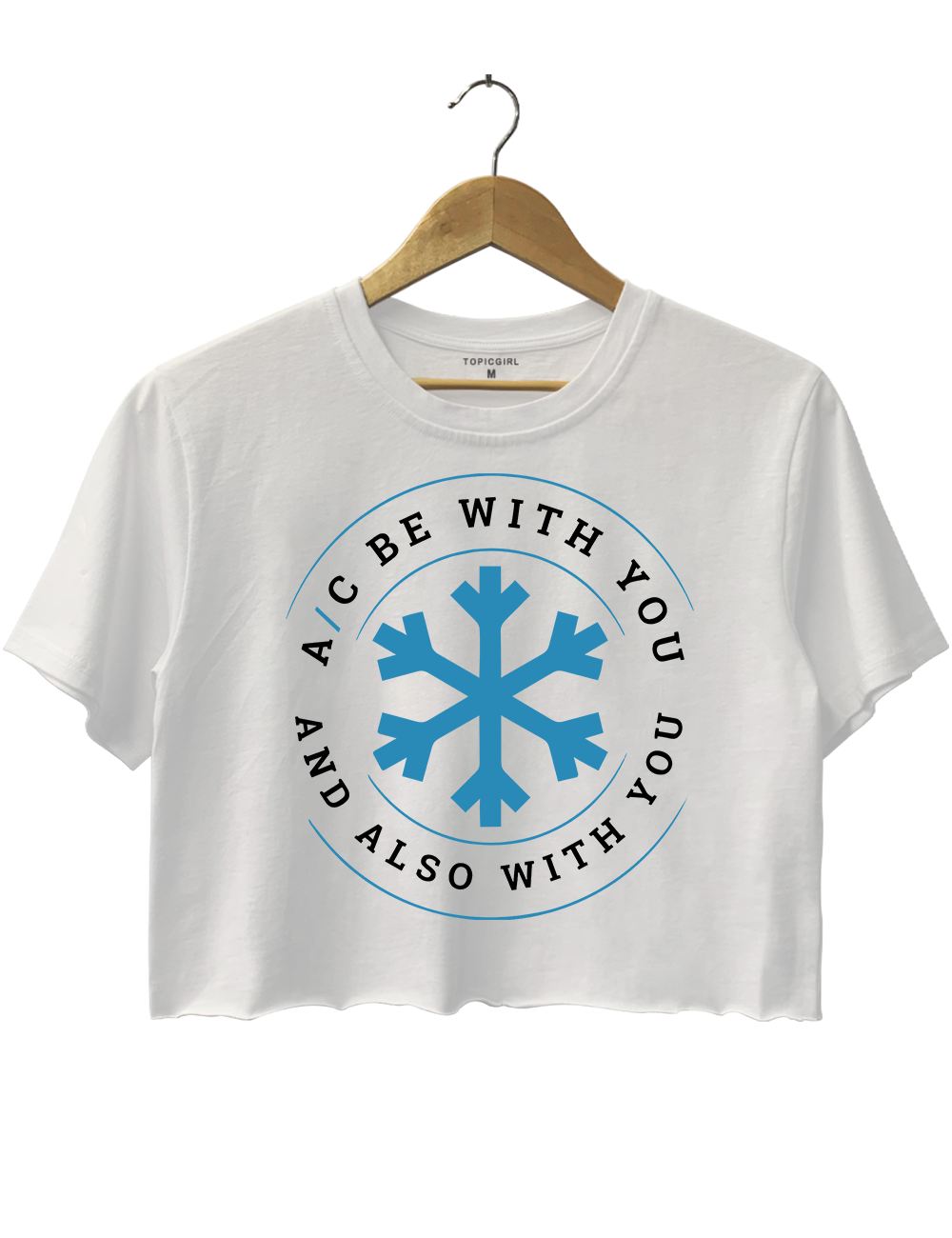 AC Be With You And Also With You Crop Top