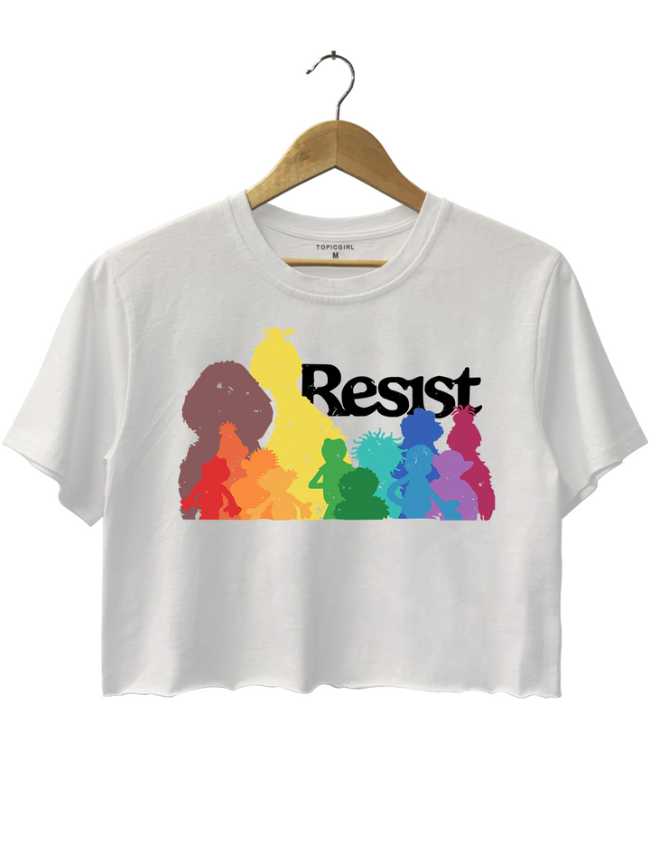 Save PBS Resist Crop Top