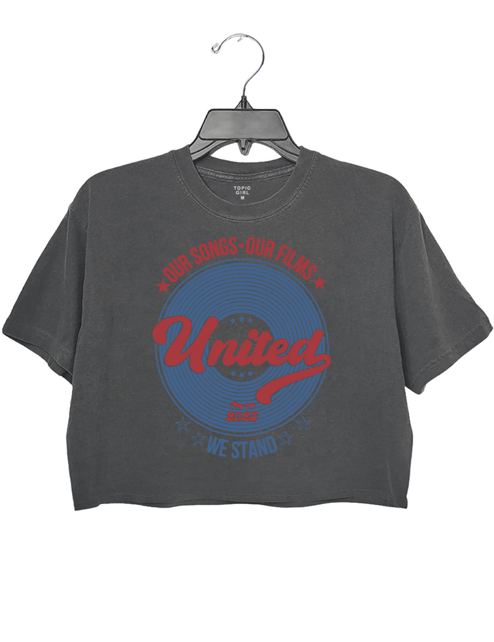 Vintage lndependence Day Taylor Inspired Crop Top