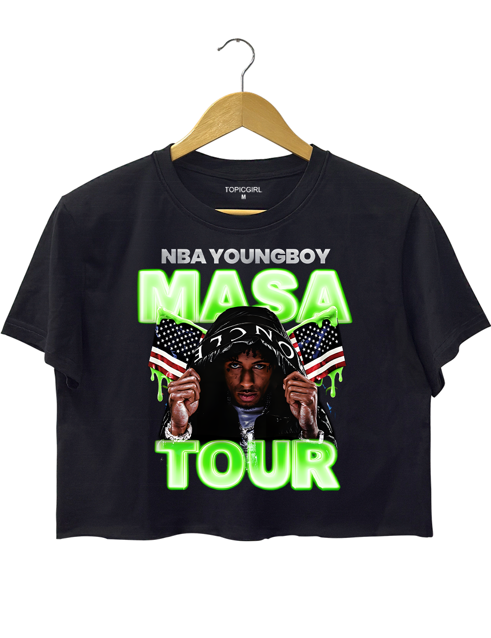 Nba Youngboy Masa Tour Crop Top