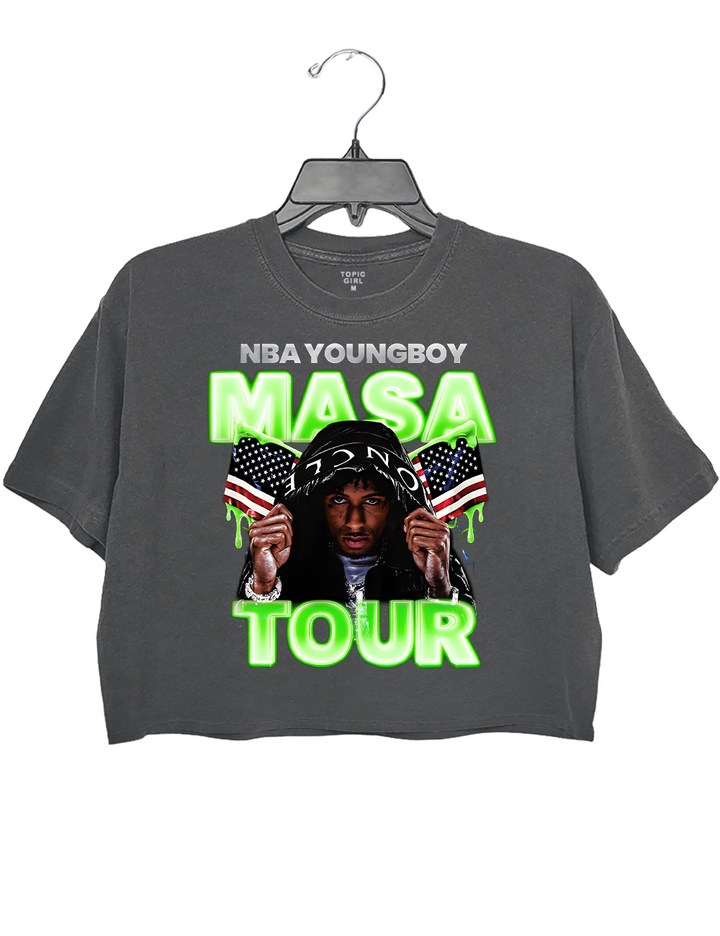 Nba Youngboy Masa Tour Crop Top