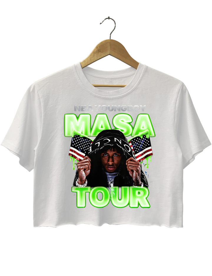 Nba Youngboy Masa Tour Crop Top