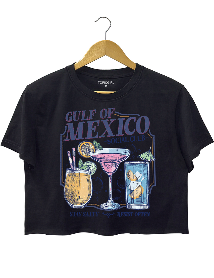 Gulf of Mexico Social Club Crop Top