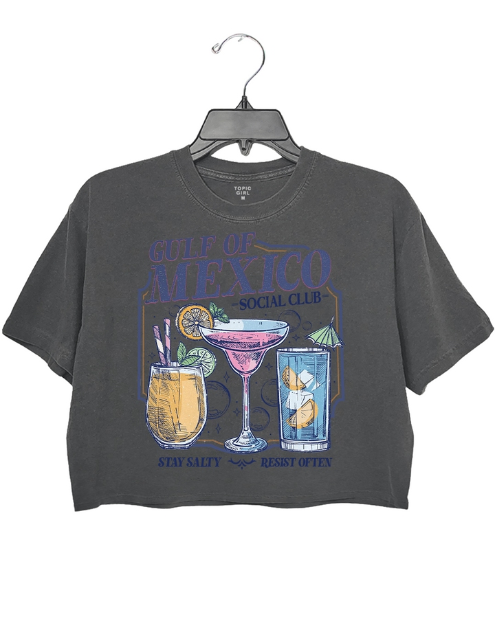 Gulf of Mexico Social Club Crop Top