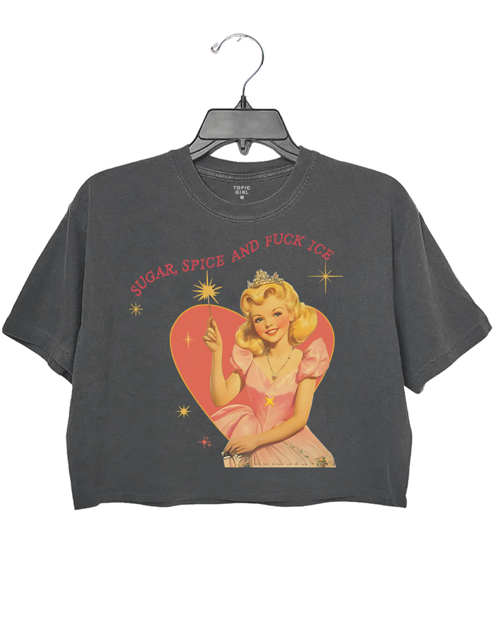 Sugar Spice and Fuck ICE Crop Top