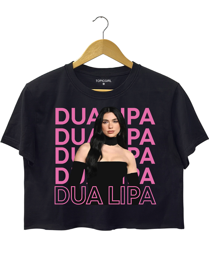 Dua Liipa Uk Tour Crop Top