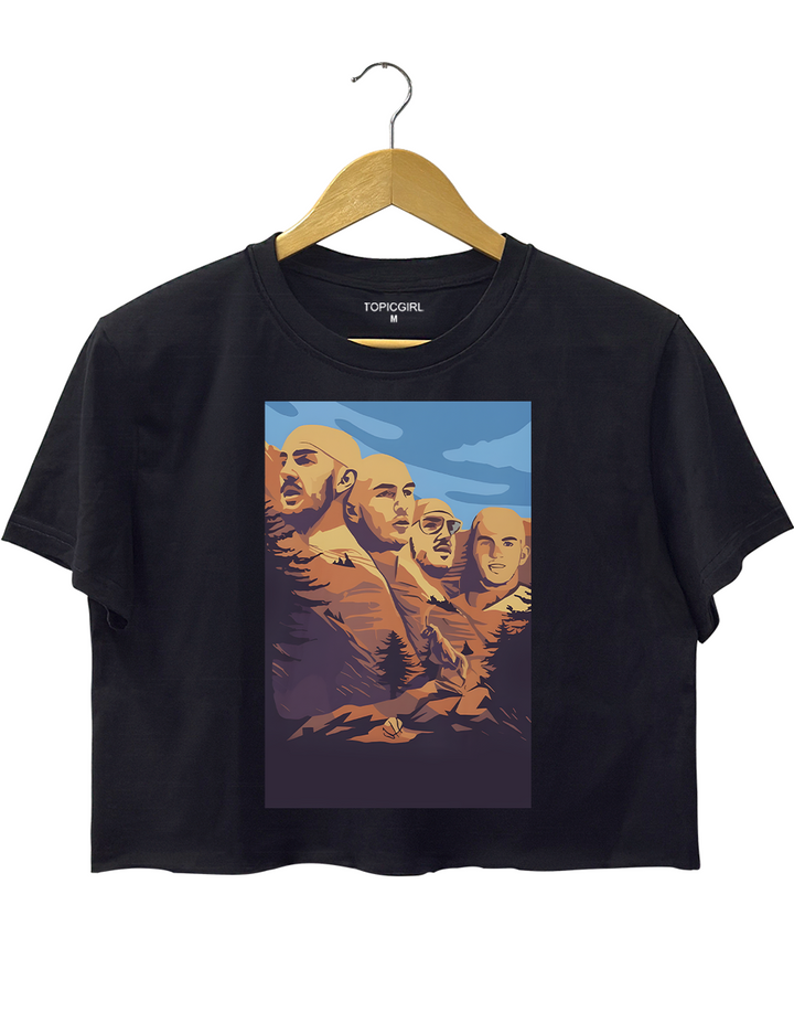 Alex Carso ount Rushmore Crop Top