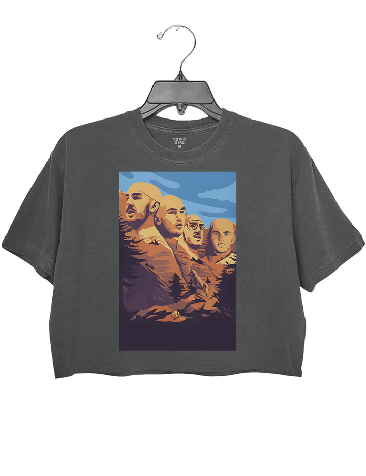 Alex Carso ount Rushmore Crop Top
