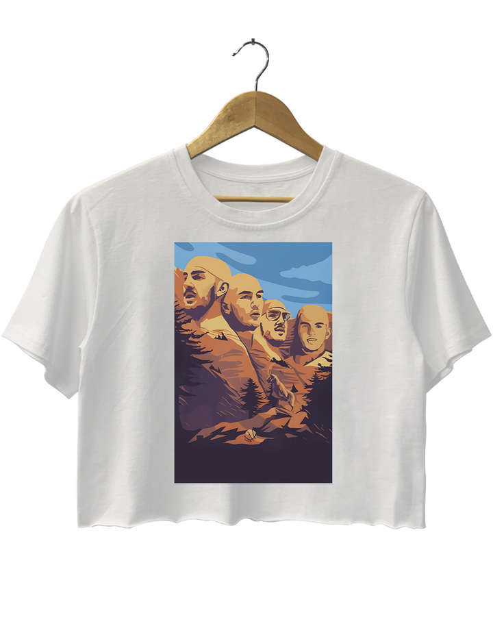 Alex Carso ount Rushmore Crop Top