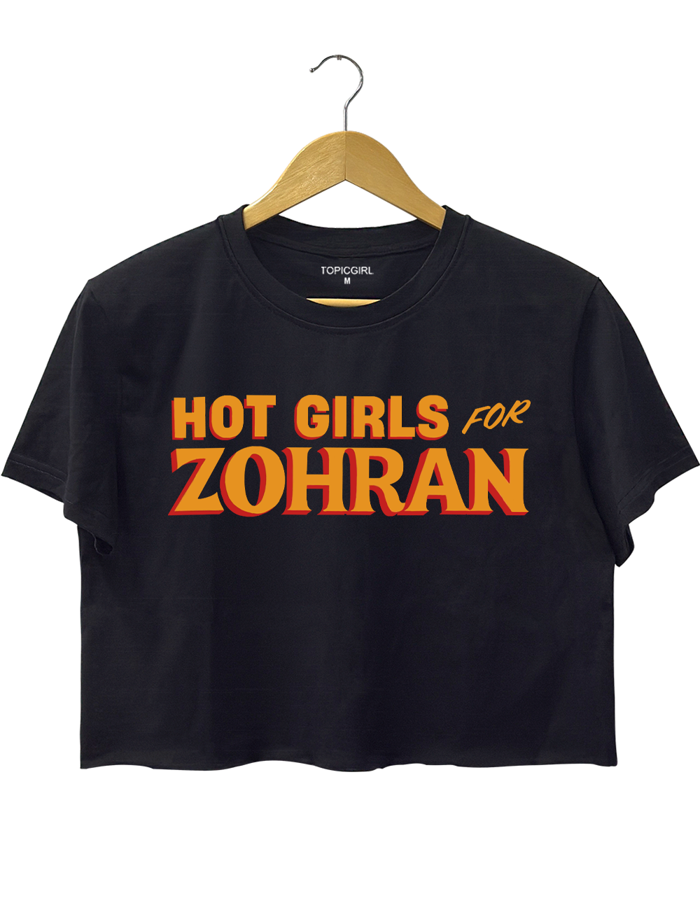 Hot Girls for Zohran Crop Top