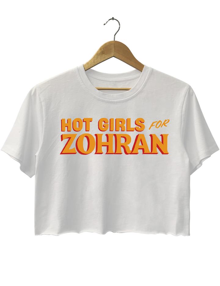 Hot Girls for Zohran Crop Top