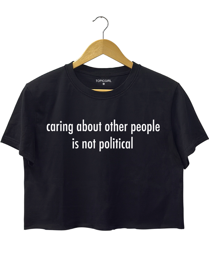 Progressive Liberal Activist Social Justice Crop Top