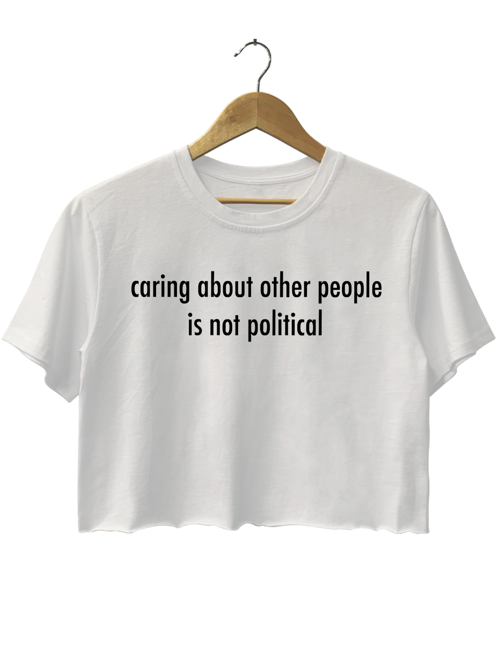 Progressive Liberal Activist Social Justice Crop Top