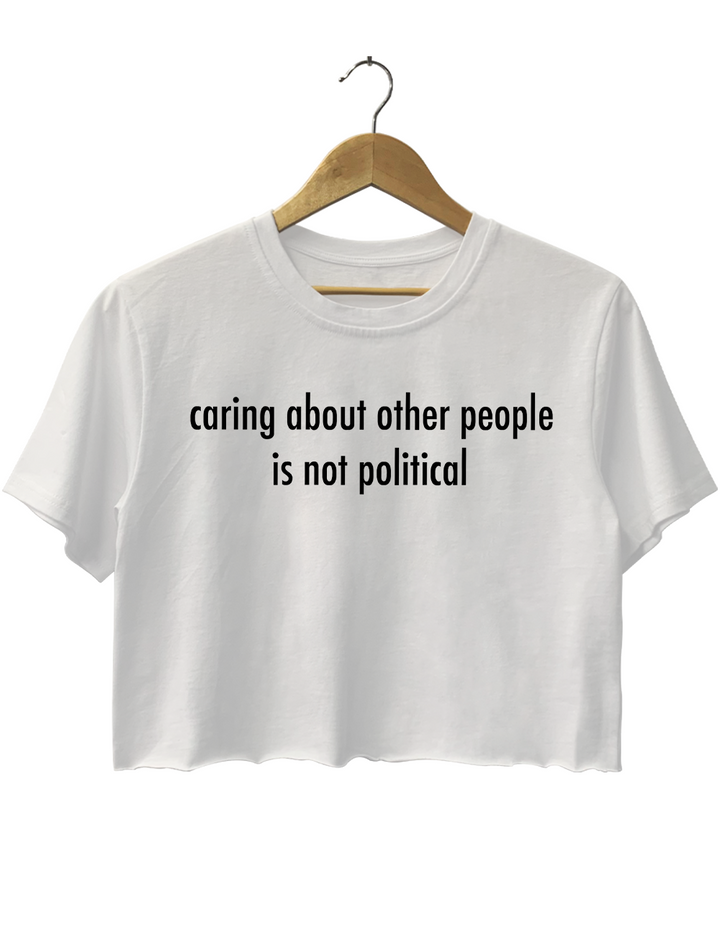 Progressive Liberal Activist Social Justice Crop Top