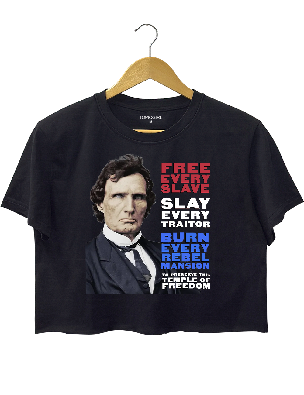 Thaddeus Stevens Crop Top
