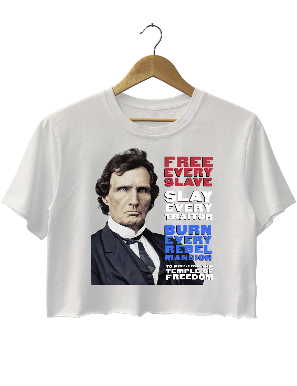 Thaddeus Stevens Crop Top