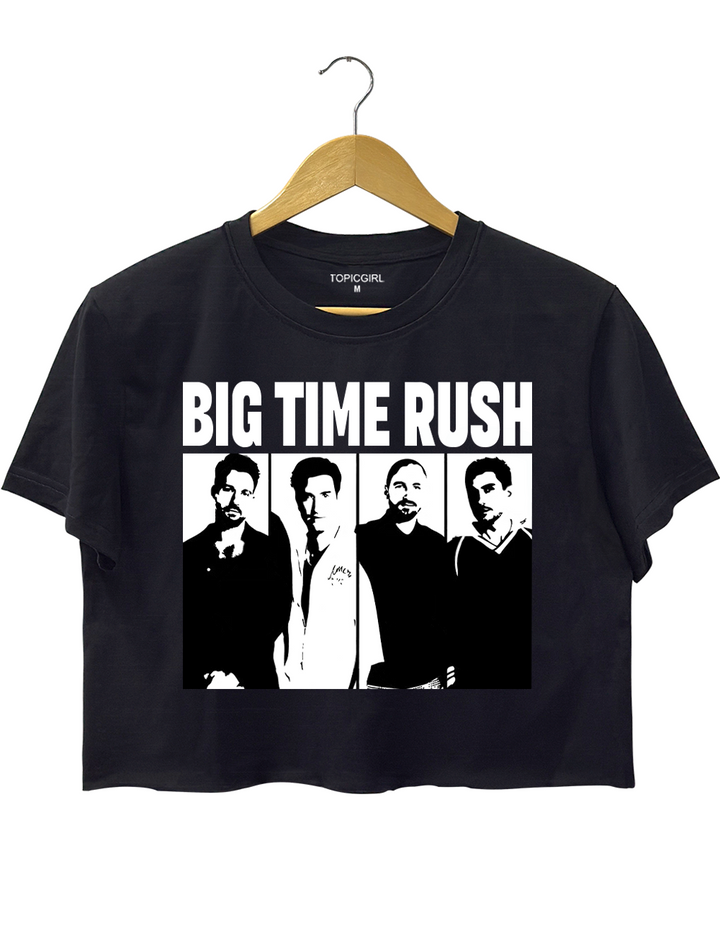 Big Time Rush Tour 2025 Crop Top