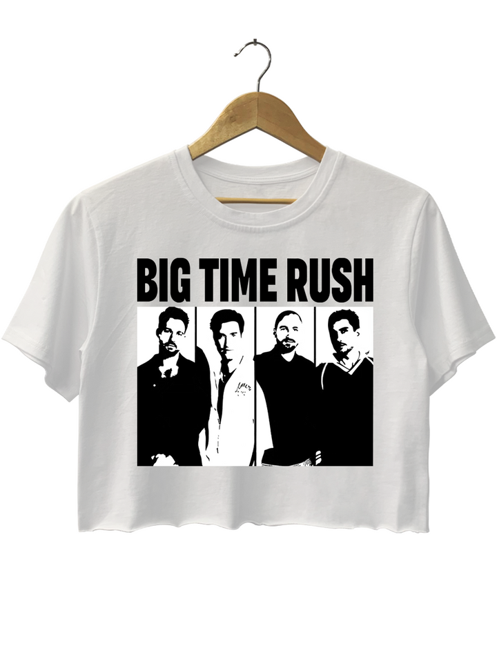 Big Time Rush Tour 2025 Crop Top