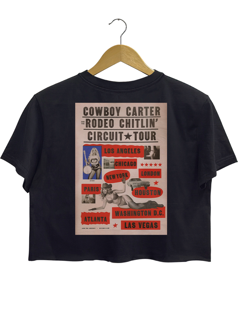 Beyoncé Rodeo Chitlin Circuit Tour 2025 Crop Top – Topicgirl