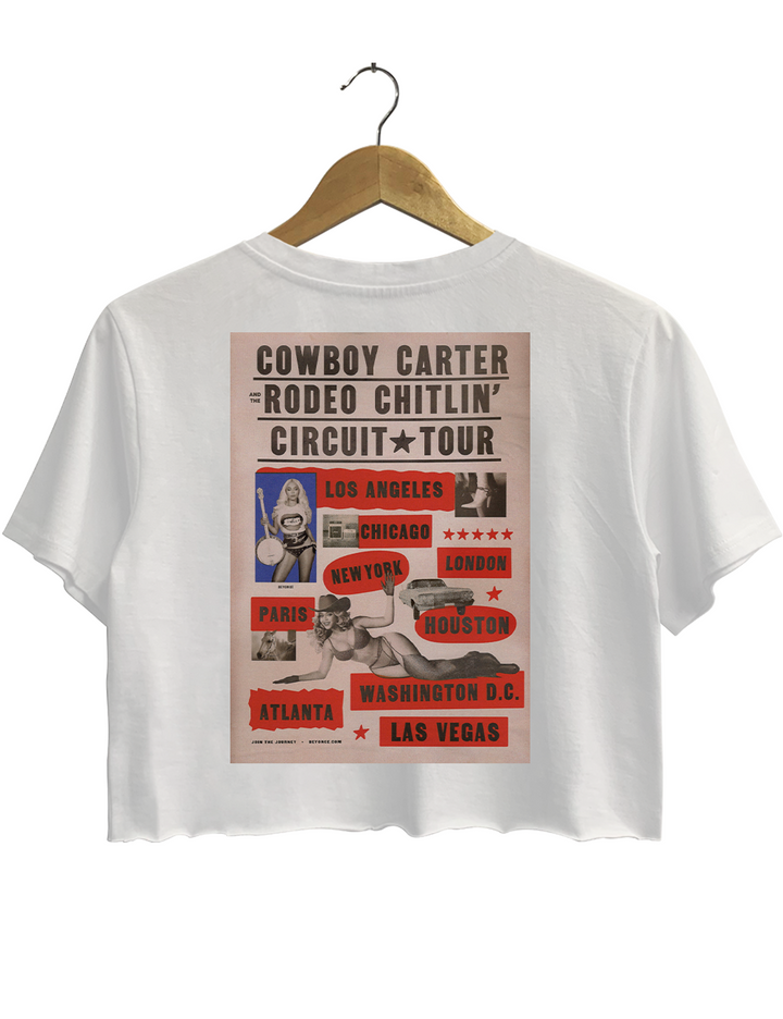 Beyoncé Rodeo Chitlin Circuit Tour 2025 Crop Top – topicgirl