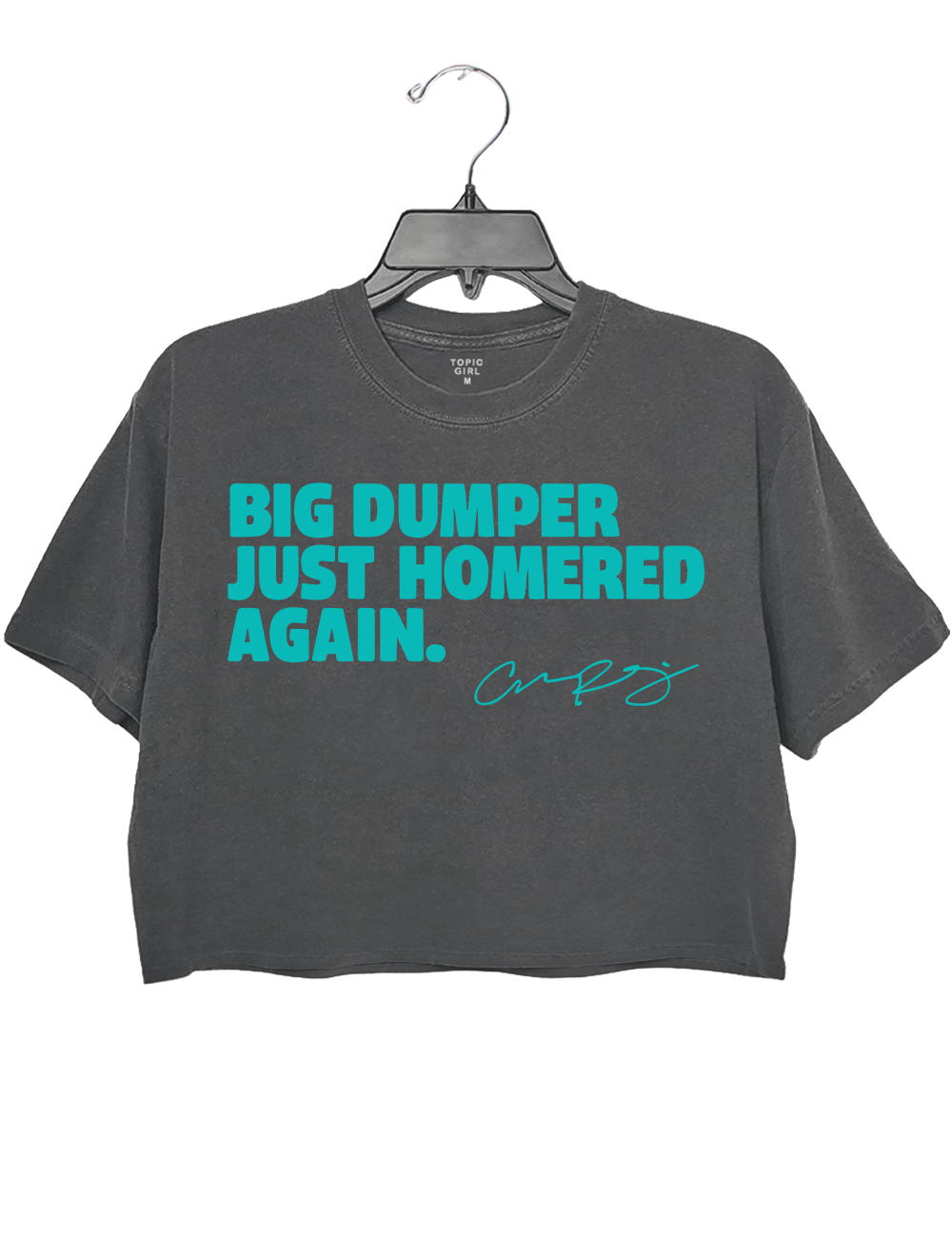 Cal Raleigh Big Dumper Just Homered Again Crop Top