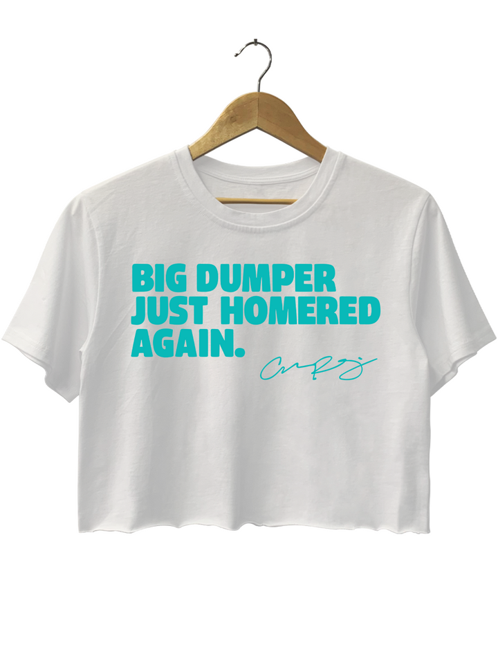 Cal Raleigh Big Dumper Just Homered Again Crop Top