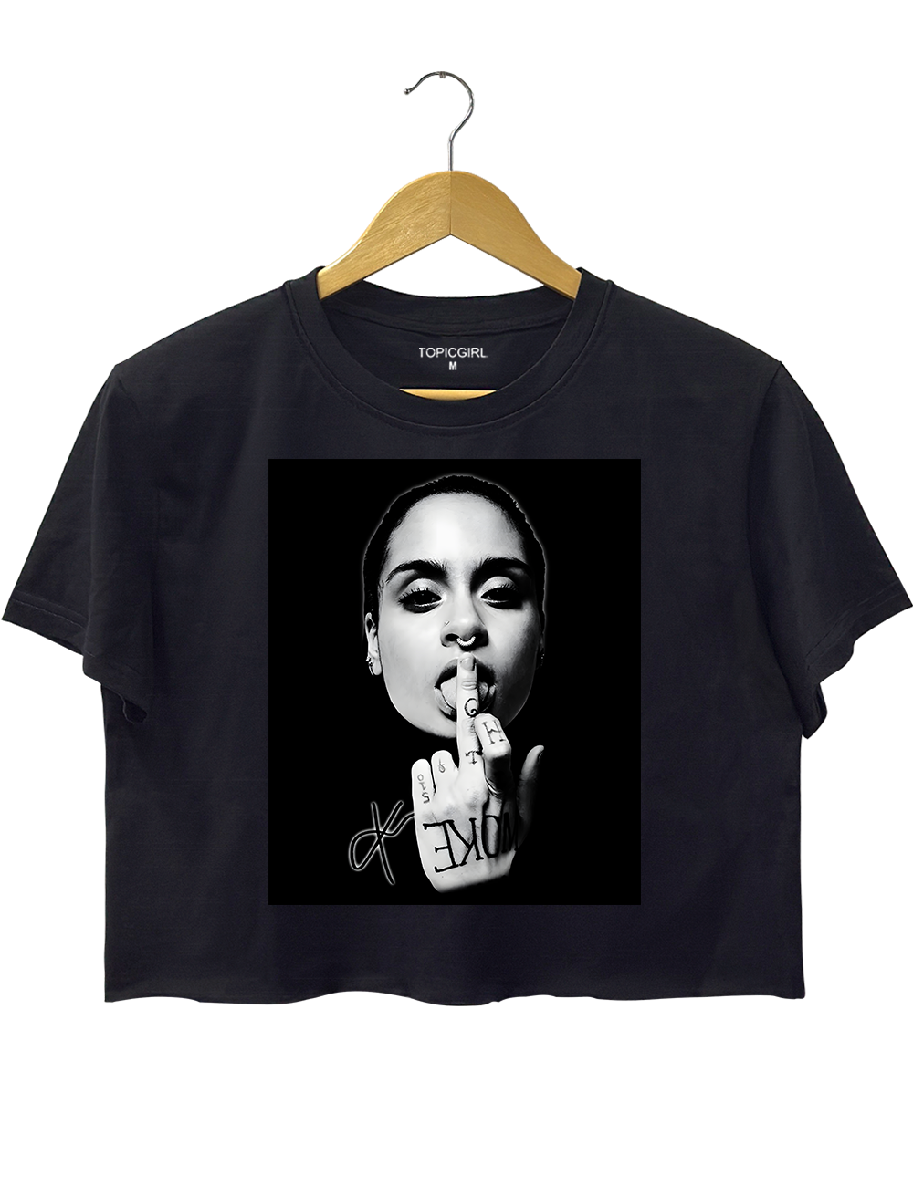 Kehlani Bold Attitude Crop Top