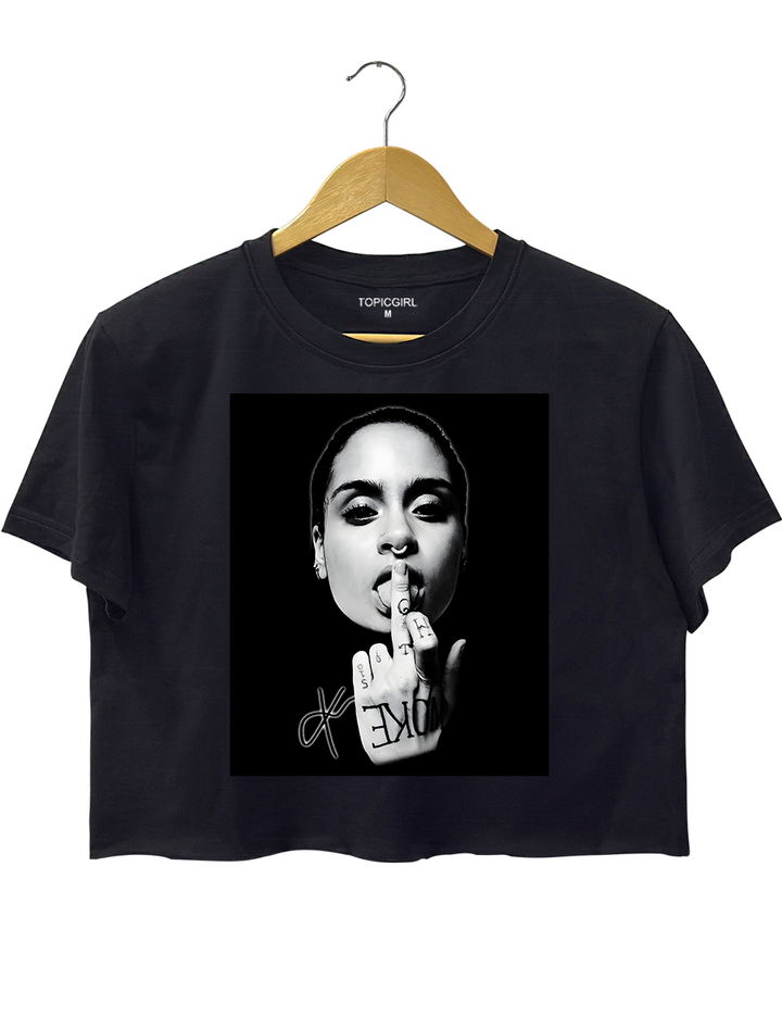 Kehlani Bold Attitude Crop Top