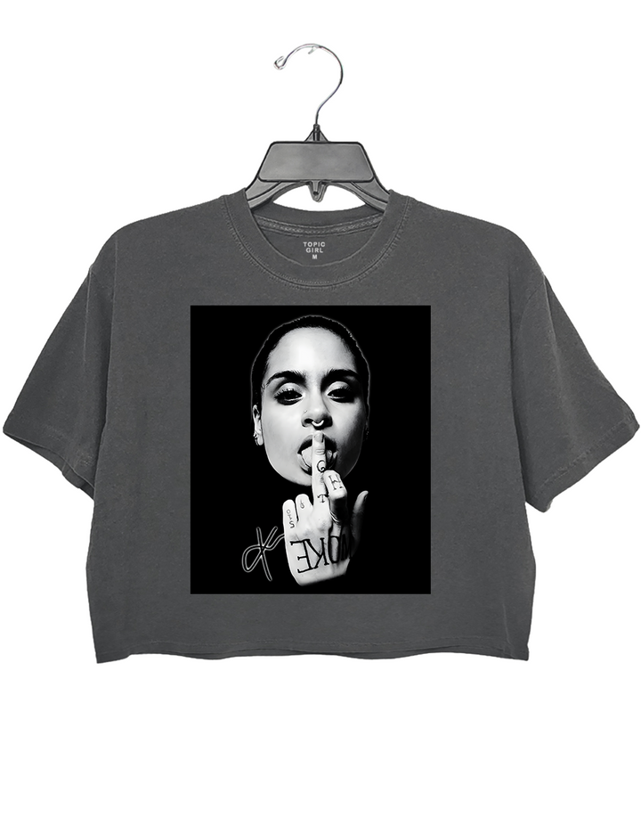 Kehlani Bold Attitude Crop Top
