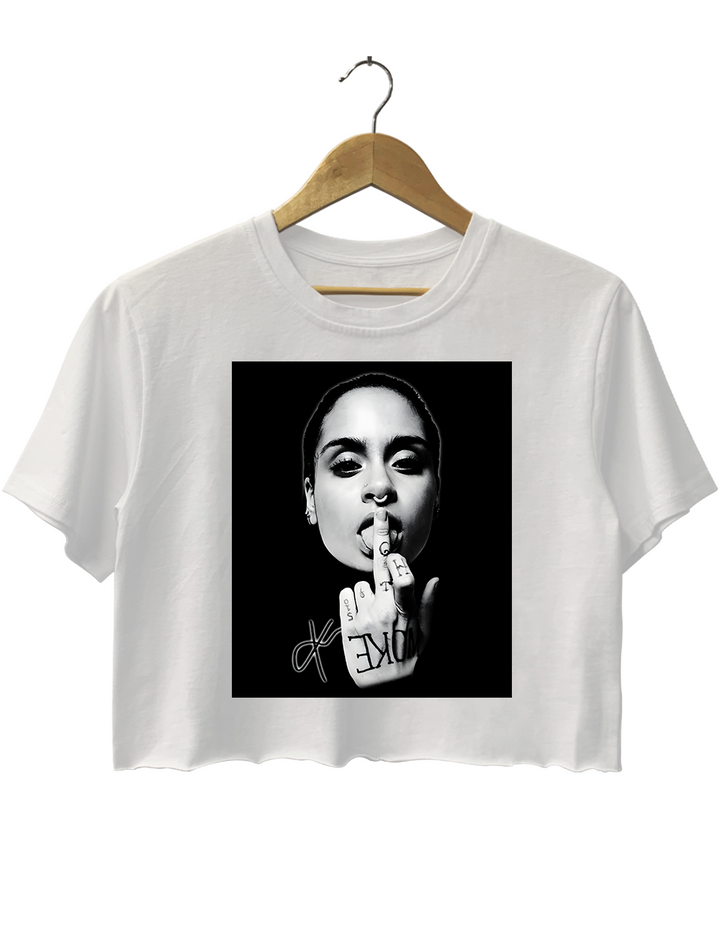 Kehlani Bold Attitude Crop Top