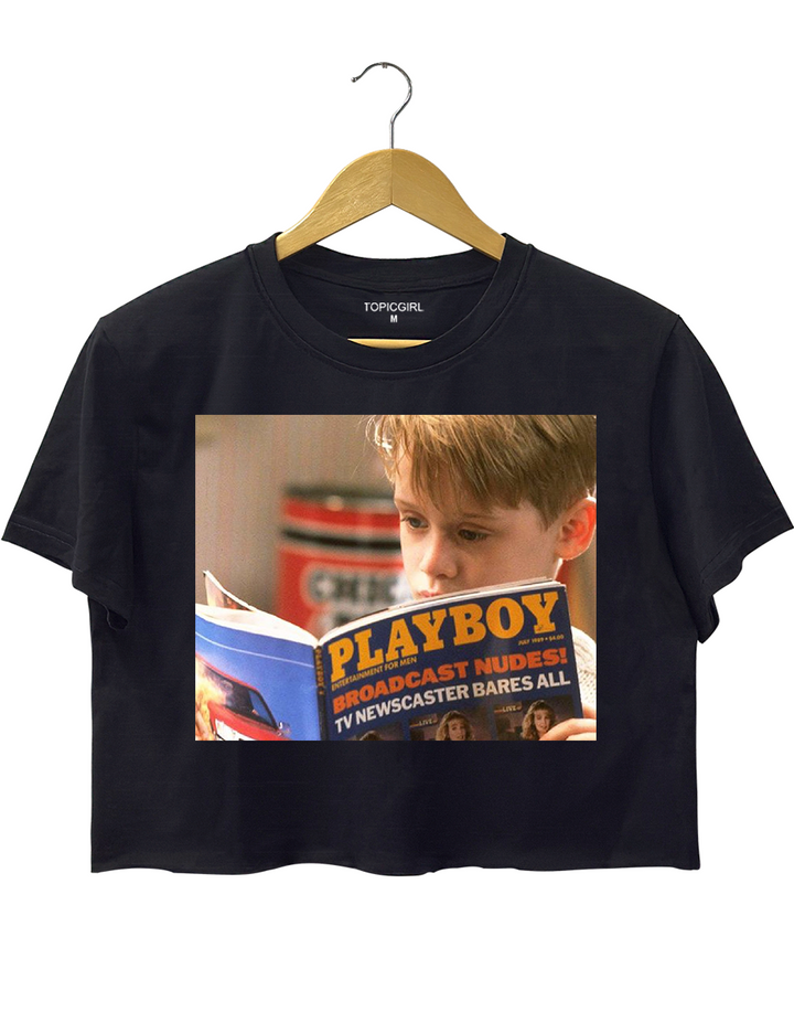 Home Alone Crop Top