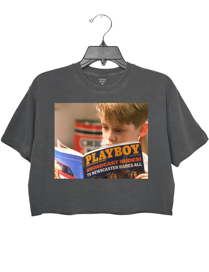 Home Alone Crop Top